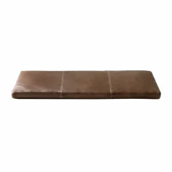 Gentle sittdyna till bänk Elmo läder vintage brown 74 5x2 5x28 5 cm