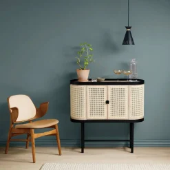Gesture loungestol läder vegetal 90 natur vitoljat ekstativ sits i latte