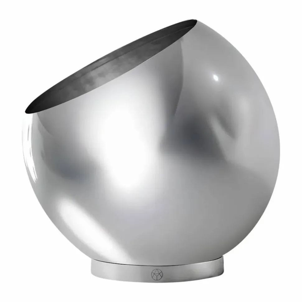 Globe blomkruka Ø37 cm Silver