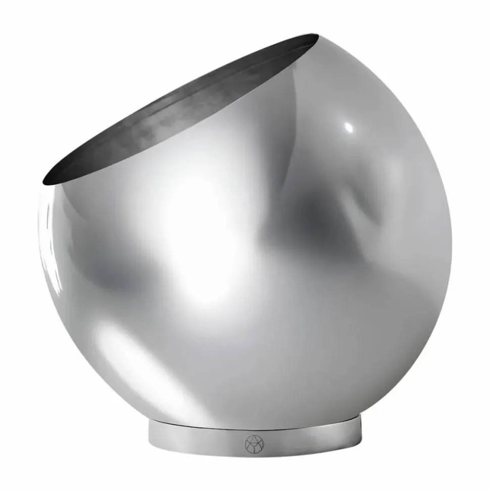 Globe blomkruka Ø43 cm Silver