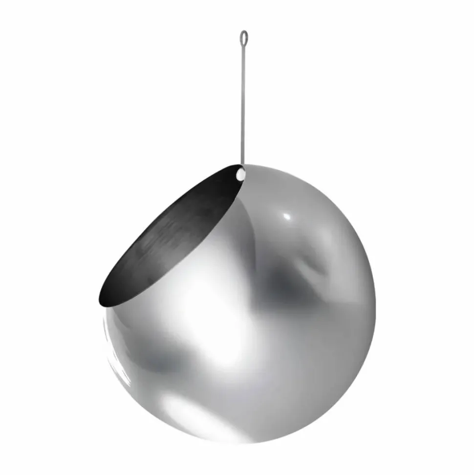 GLOBE hängande kruka Ø21 cm h32 cm Silver