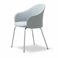 Gomo Armchair karmstol tube base Mylla 811-rostfritt stål
