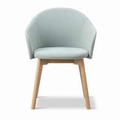 Gomo Armchair karmstol wood base Mylla 811-lackerad ek