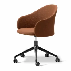 Gomo Armchair kontorsstol swivel base 5-star Myr 362-black