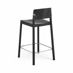 Grace barstol 63 cm Ask svartlaserad