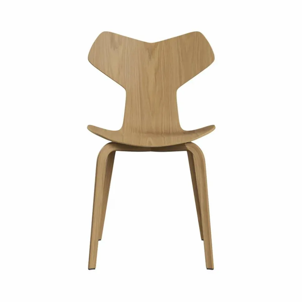 Grand Prix 4130 stol Lacquered oak