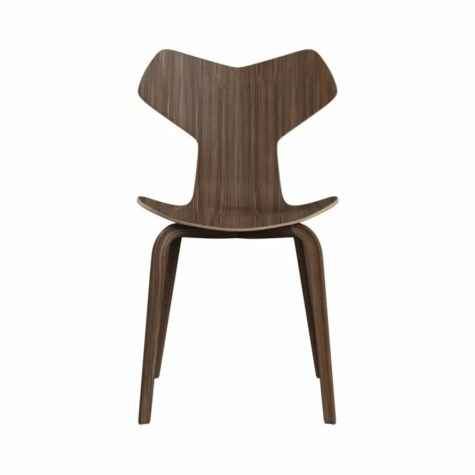Grand Prix 4130 stol Lacquered walnut