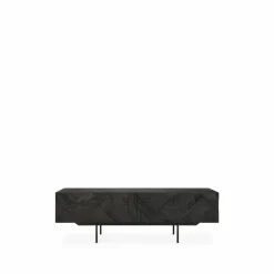 Graphic mediabänk Black 162 cm
