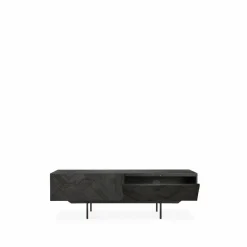 Graphic mediabänk Black 162 cm