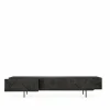Graphic mediabänk Black 242 cm