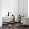 Grid sideboard black