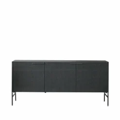 Grid sideboard black