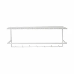 Grid hatthylla White