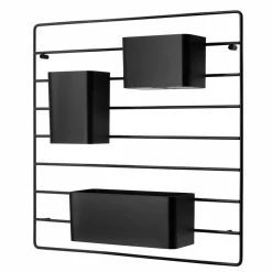 Grid organizer 3 delar Svart