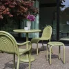 Groove cafébord runt - Moss Ø70 cm