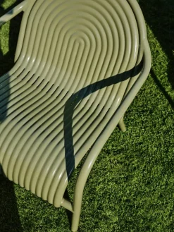 Groove lounge chair Moss