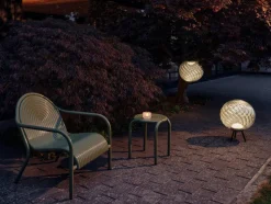 Groove lounge chair Moss