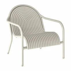 Groove lounge chair Putty