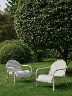 Groove lounge chair Putty