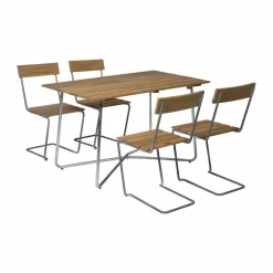 Grythyttan matgrupp B25A + 4st Stol 1 oljad ek