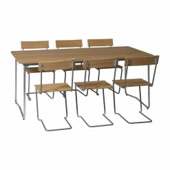 Grythyttan matgrupp B31 + 6st Stol 1 oljad ek