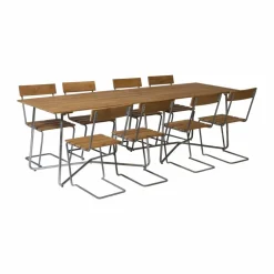 Grythyttan matgrupp 2st B25A + 8st Stol 1 teak