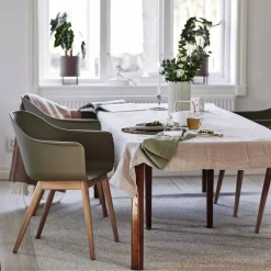 Harbour stol armstöd ekben olive