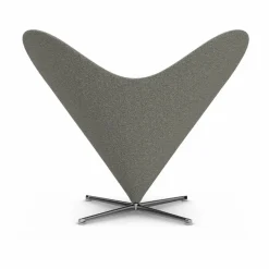 Heart Cone Chair fåtölj Cento salt´n pepper-rostfritt stål