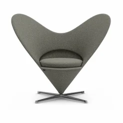 Heart Cone Chair fåtölj Cento salt´n pepper-rostfritt stål