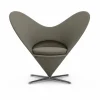 Heart Cone Chair fåtölj Hola truffle-rostfritt stål