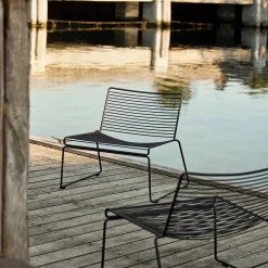 Hee loungestol Black