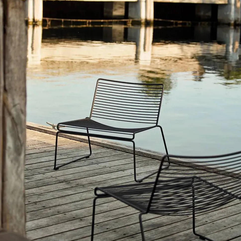 Hee loungestol Black