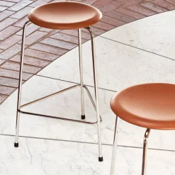 High Dot pall läder Walnut