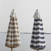 Hisshult parasoll Ø270 cm Blue stripe-teak