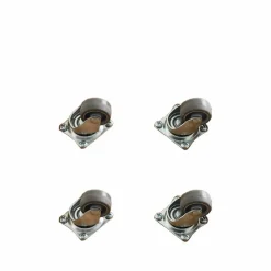 Hjul till Trayo brickbord 4-pack Grå