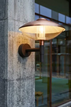 HL410 Outdoor fasadbelysning Copper-clear