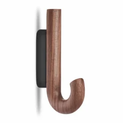 Hook krok mini 13 3 cm Valnöt-svart