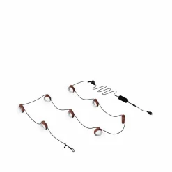 Hoop ljusslinga 12 m Red ochre (röd)