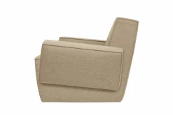 Hunk loungefåtölj med armstöd Beige