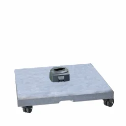 Hyde Luxe parasollfot med hjul Granit 100 kg