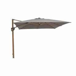 Hyde luxe parasoll tilt 3x3 m Woodlook-Taupe