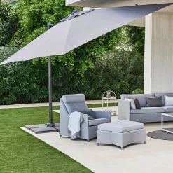 Hyde Luxe Tilt parasoll 300x300 cm Anthracite
