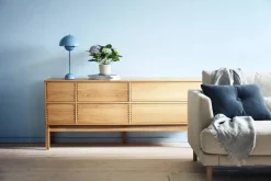 Hylte sideboard 6 lådor 172x73 cm Ek