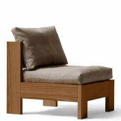 Icon loungestol Technicolor 0370-deep brown furu
