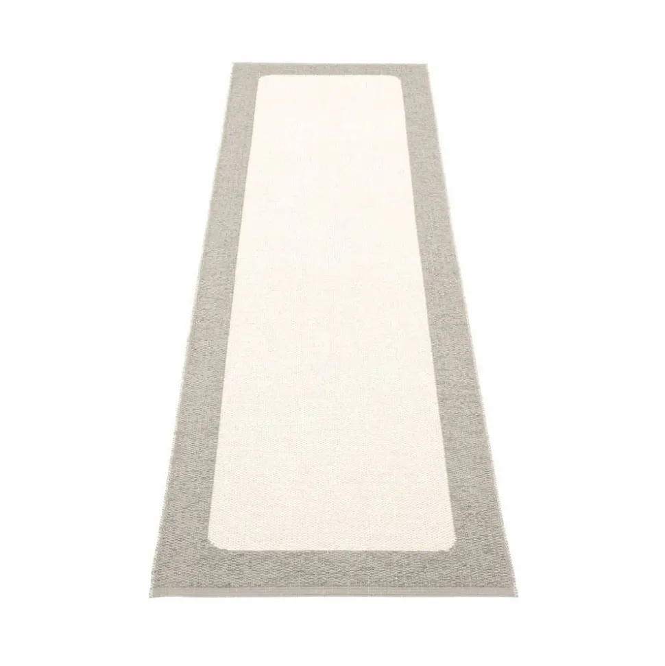 Ilda gångmatta warm grey 70x240 cm