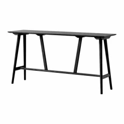 In Between SK25 Counter Table barbord 190x50x95 cm Svartlackad ek