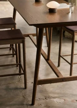 In Between SK26 Counter Table barbord 190x80x95 cm Rökt ek