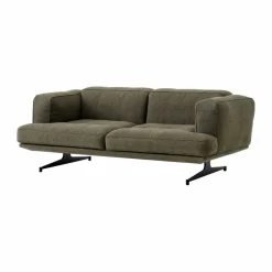 Inland AV22 soffa 2-sits Clay 0014-warm black