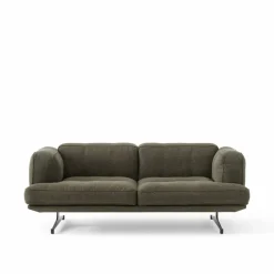 Inland AV22 soffa 2-sits Clay 0014-warm black