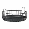 Inu korg Ø38x18 cm Black
